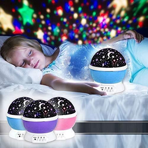 Galaxy Night Light Projector – Starry Sky Lamp for Kids & Bedrooms