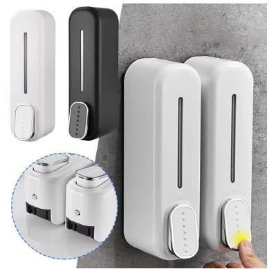 Modern Wall-Mounted Soap & Sanitizer Dispenser