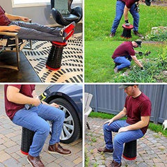 Leo Upgraded Folding Stool Lightweight