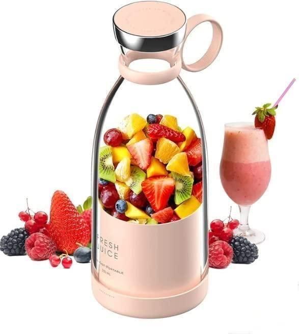 Portable USB Rechargeable Blender Bottle - Fresh Juice Smoothie Maker