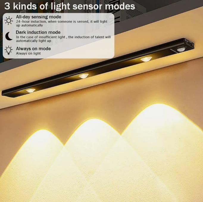 Rechargeable Wireless Motion Sensor LED Under Cabinet Lights
