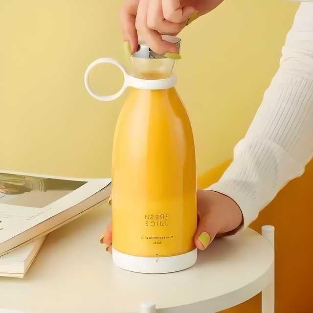 Portable USB Rechargeable Blender Bottle - Fresh Juice Smoothie Maker