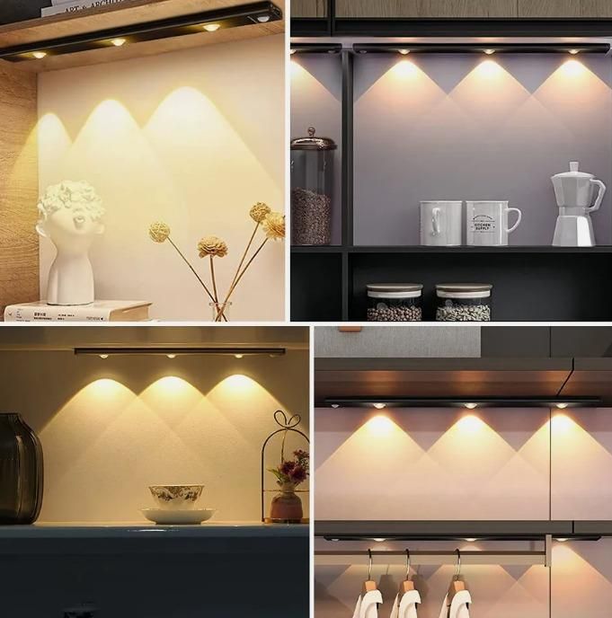 Rechargeable Wireless Motion Sensor LED Under Cabinet Lights