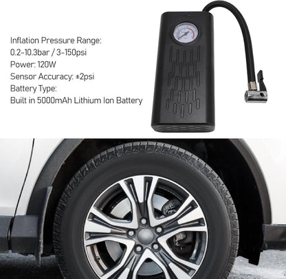 Portable On-Board Air Pump GZ000066 - Car Tire Inflator
