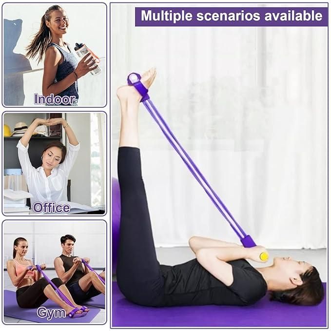 Pedal Resistance Band for Home Workout and Fitness