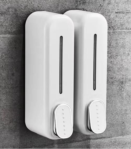 Modern Wall-Mounted Soap & Sanitizer Dispenser