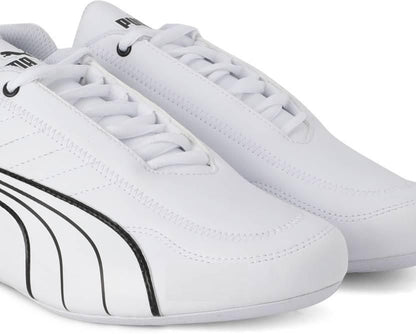 Men’s White Sports Sneakers – Lightweight Running & Casual Shoes
