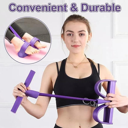 Pedal Resistance Band for Home Workout and Fitness
