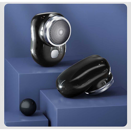 Mini Portable Electric Shaver – Waterproof USB Rechargeable Beard Trimmer