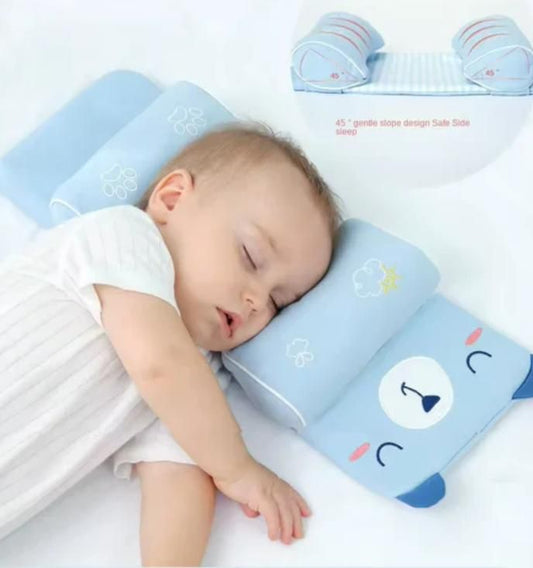 Baby Side Sleeper Pillow with Anti-Roll Support | Infant Sleep Positioner