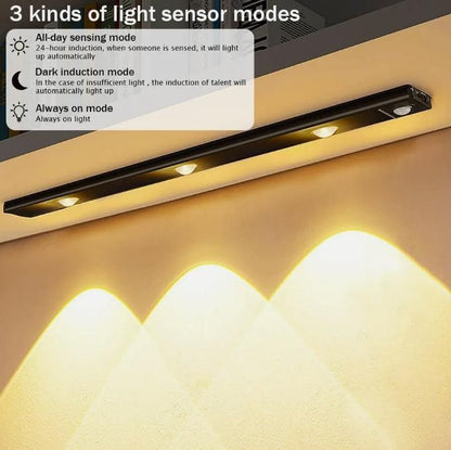 Rechargeable Wireless Motion Sensor LED Under Cabinet Lights