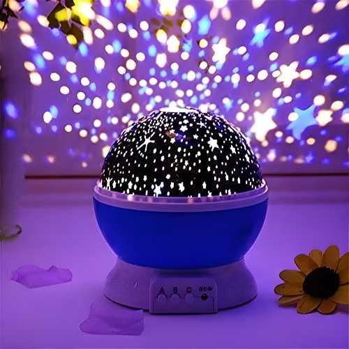 Galaxy Night Light Projector – Starry Sky Lamp for Kids & Bedrooms