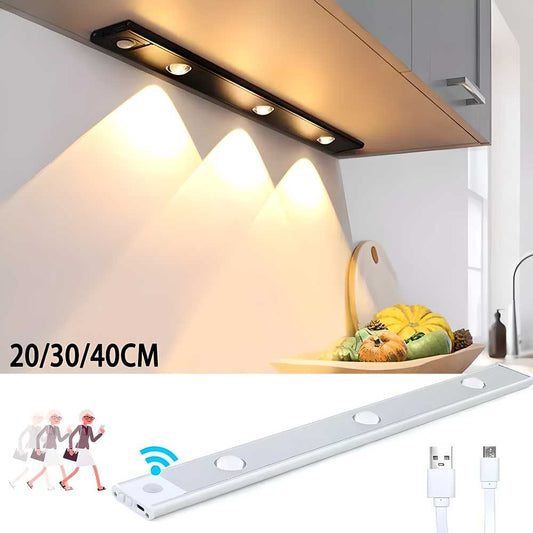 Rechargeable Wireless Motion Sensor LED Under Cabinet Lights