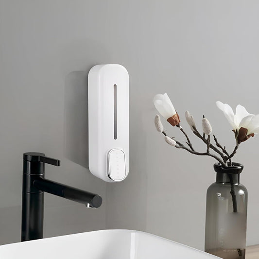 Modern Wall-Mounted Soap & Sanitizer Dispenser