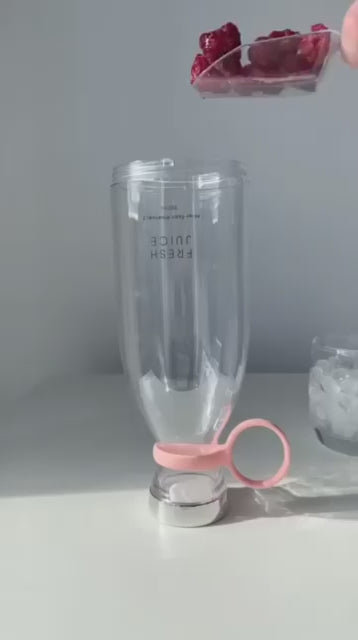 Portable USB Rechargeable Blender Bottle - Fresh Juice Smoothie Maker